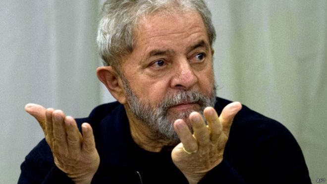 Lula e presidente do Instituto Lula são alvos de condução coercitiva (Foto: AFP)