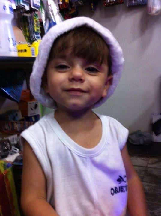 Enzo havia completado três anos em fevereiro (Foto: Reprodução)