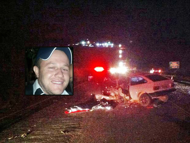 No acidente, um homem de 29 anos morreu e outras cinco pessoas ficaram feridas (Foto: Reprodução)