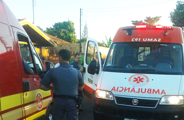 Homem sofre tentativa de homicídio em açougue, na Prudenciana (Foto: Sidney Fernandes/Difusora Assis)
