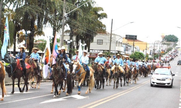Cavalgada de Cavaleiros será neste domingo (Foto: Divulgação)