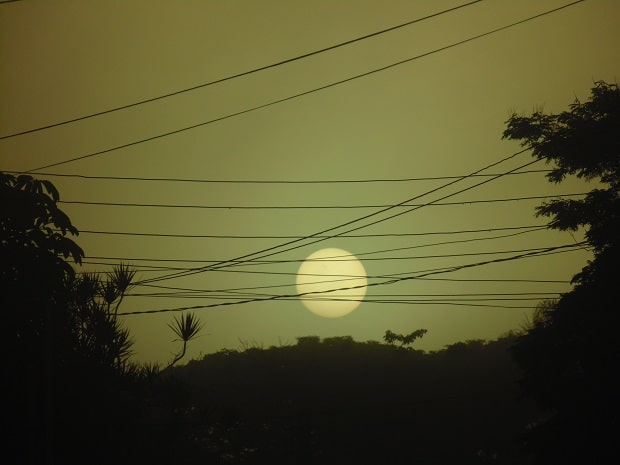 Quarta-feira amanhece com neblina (Foto: Diego Di Paula/AssisNews)