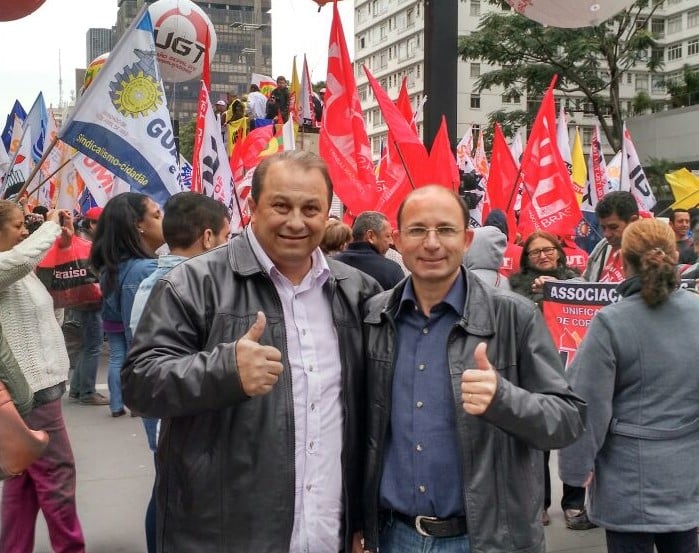Sincomerciários de Assis participa de ato das Centrais contra as taxas de juros (Foto: Divulgação)