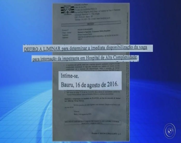Decisão determina transferência imediata (Foto: Reprodução / TV TEM)