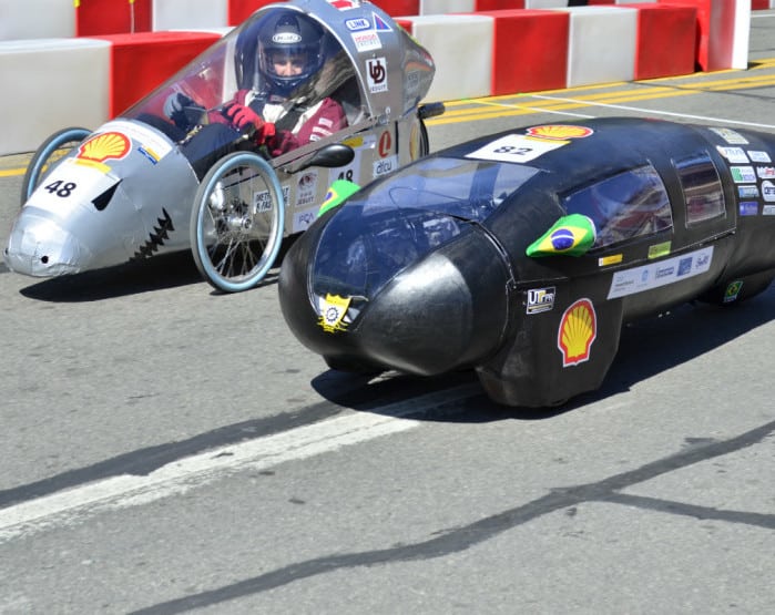 Carro participou de competição nos Estados Unidos e ficou em 2º lugar (Foto: Equipe Pato a Jato/Divulgação)