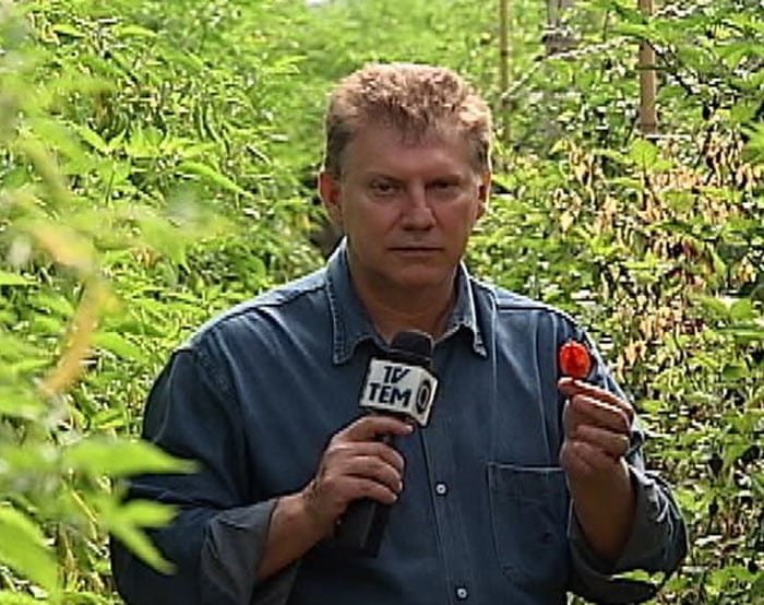 Eli Franqui foi apresentador do programa Nosso Campo, da TV TEM (Foto: Arquivo/TV TEM)
