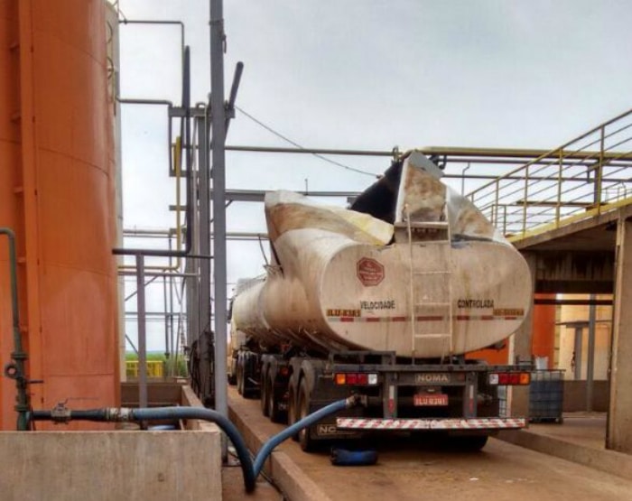 Deslocamento de ar causou explosão (Foto: Polícia Militar/Divulgação)