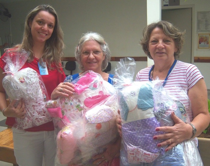 O lindo projeto Naninhas do Bem voltou a beneficiar as crianças do Hospital e Maternidade da OSS Santa Casa de Assis