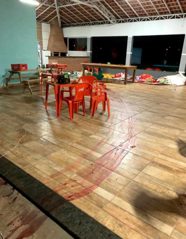 Crime aconteceu durante churrasco em uma chácara em Cândido Mota (Foto: Arquivo pessoal)