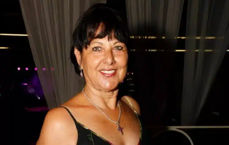 Professora Lígia Castanhas morre aos 66 anos e é sepultada em Palmital — Foto: Arquivo Pessoal