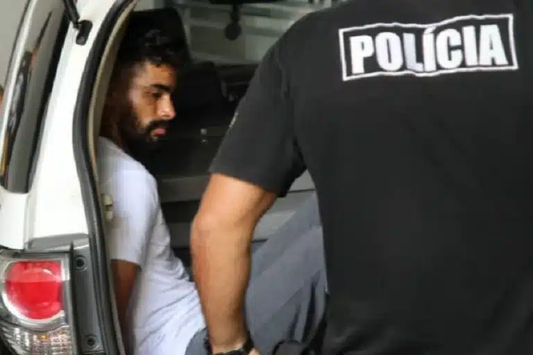 Jefferson Silva foi preso no litoral e transferido para Marília (Foto: Edio Júnior)