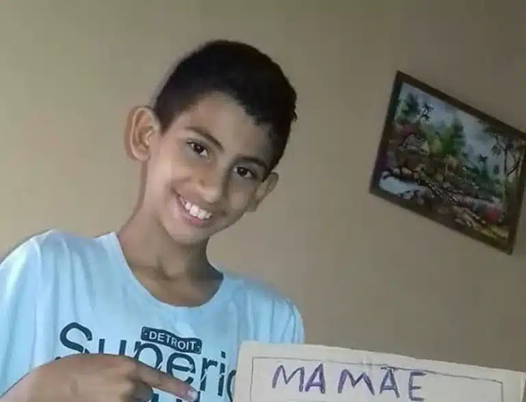 Menino de 12 anos está desaparecido em Paraguaçu Paulista (Foto: Divulgação)