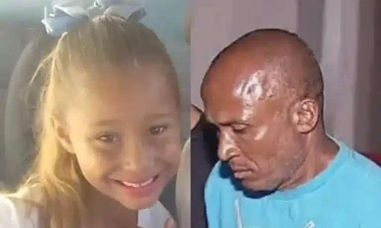 Emanuelle de 8 anos foi morta a facadas por vizinho, em Chavantes — Foto: Reprodução/Facebook/TV TEM