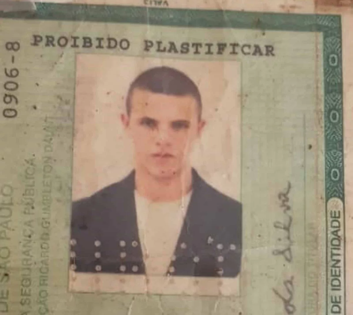 Jonas Campanha da Silva era suspeito de ter cometido o latrocínio contra o aposentado — Foto: Reprodução