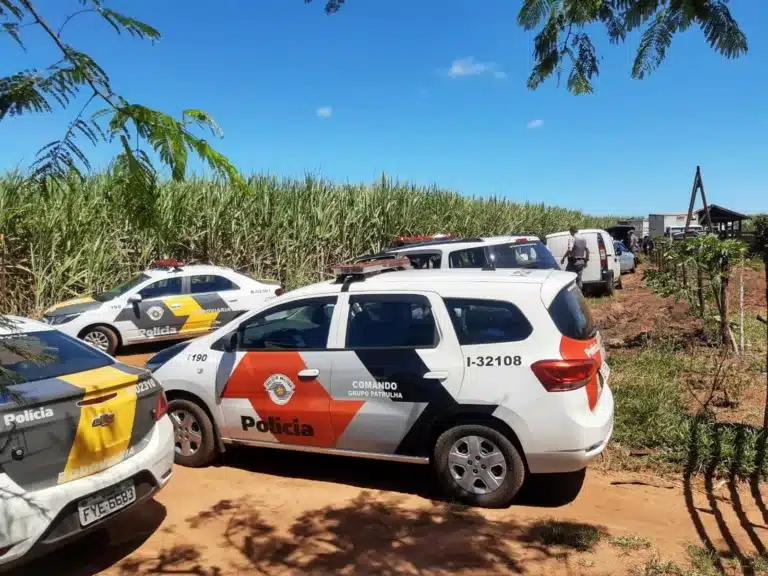 Abordagem foi feita na estrada que liga Assis a Paraguaçu Paulista — Foto: Polícia Militar / Divulgação