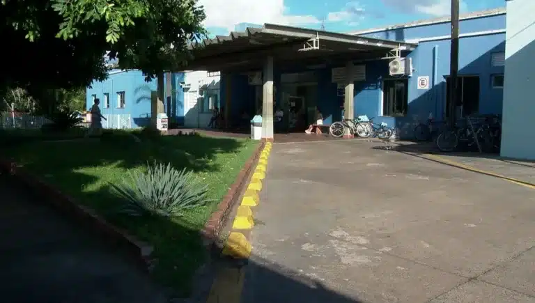 Adolescente com suspeita de coronavírus estava internado no Hospital e Maternidade de Rancharia (Foto: TV Fronteira)