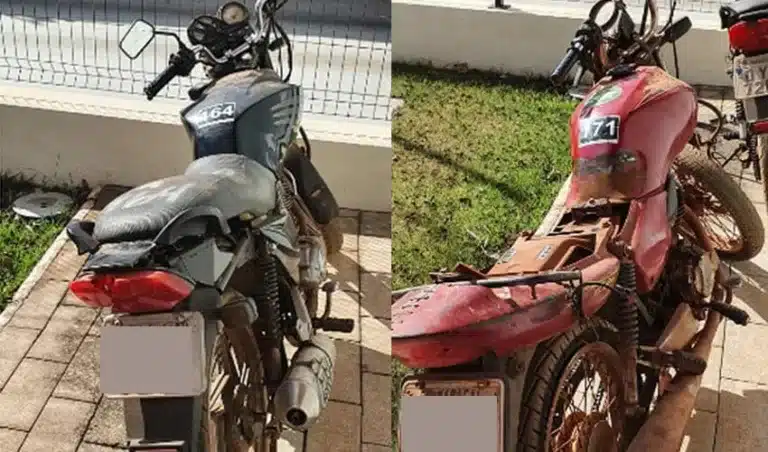 Pátio da Ciretran tem motocicletas furtadas durante a madrugada; quatro já foram localizadas (Foto: Divulgação/Polícia Militar)