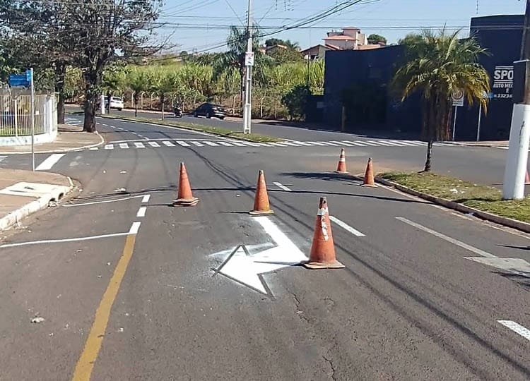 Obras iniciaram entre as ruas J.V. da Cunha e Silva e Vicente Fernandes Figueiredo (Foto: Departamento de Comunicação)