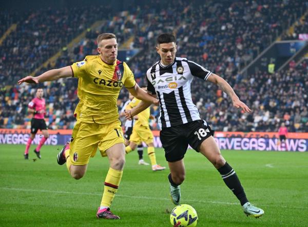 Bologna FC vs Udinese no Matchday 28 de Calcio