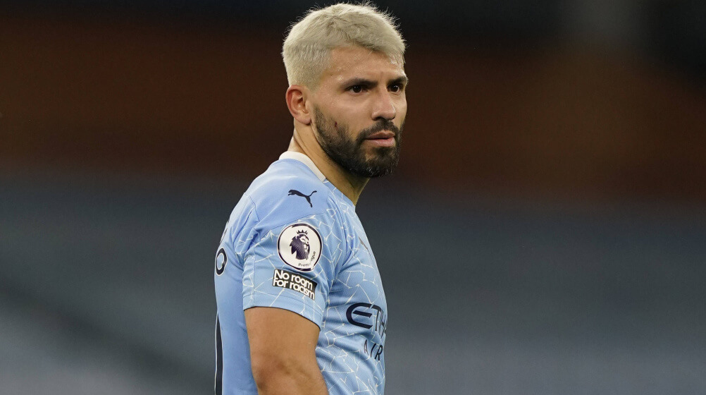 Kun agüero na cidade de Manchester