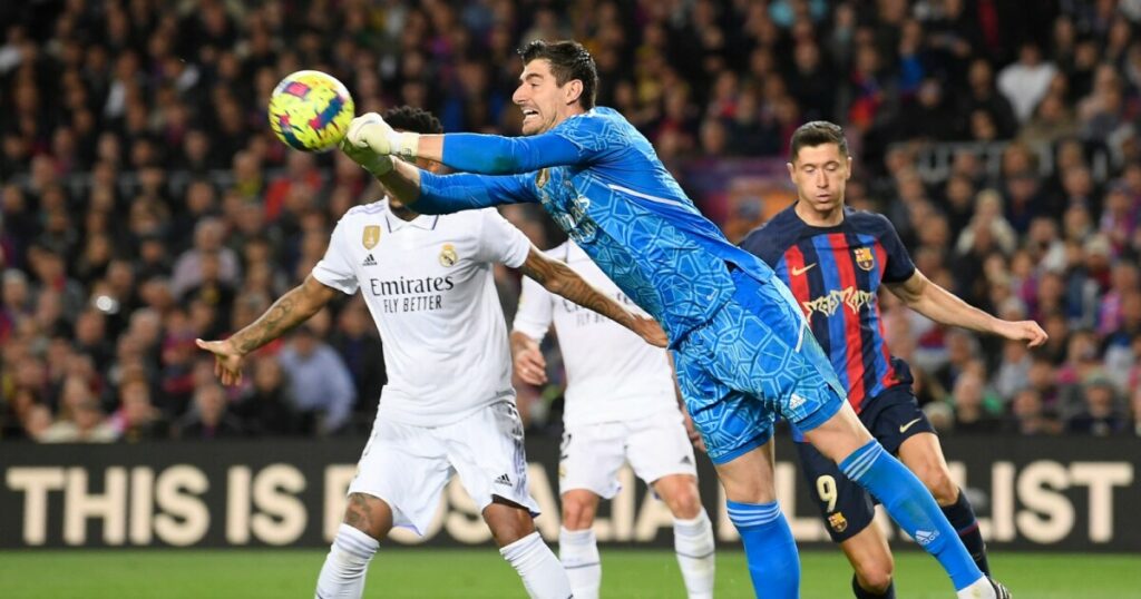 A primeira partida contra o FC Barcelona nas semifinais da Copa do Rei terminou 1-0 a favor dos Culés.