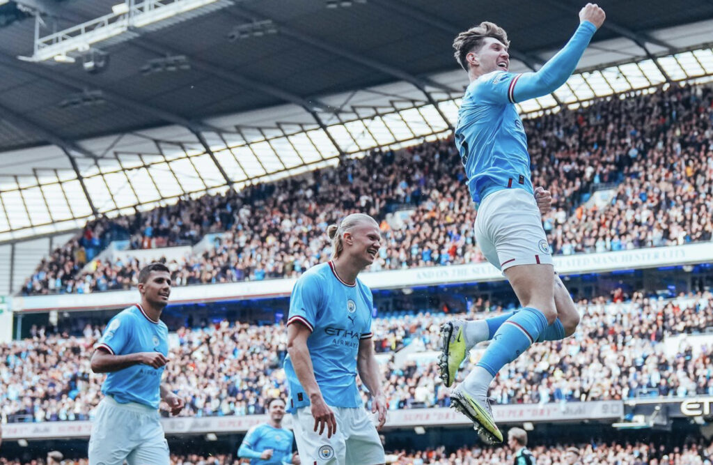 O Manchester City tem 70 pontos em 22 vitórias, 4 empates e 4 derrotas na Premier League.