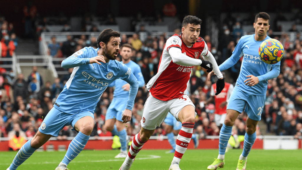 Os Citizens enfrentam os Gunners no Etihad Stadium na 33ª rodada do campeonato local.