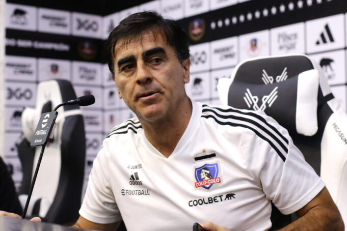 Gustavo Quinteros, gerente da Colo Colo