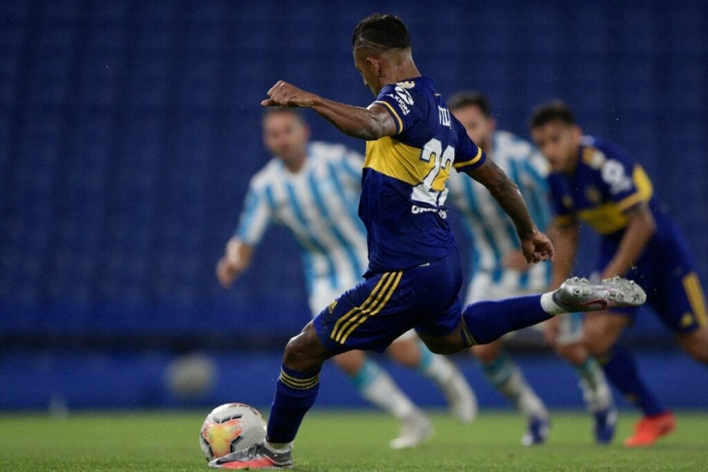 Racing vs. Boca Junios