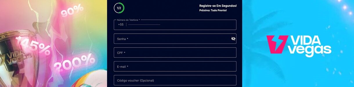 cadastro com bonus na vidavegas