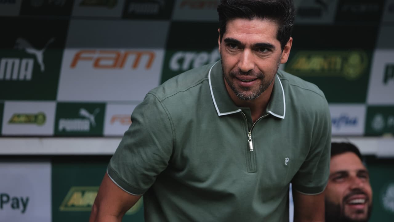 Abel Ferreira, treinador do Palmeiras.